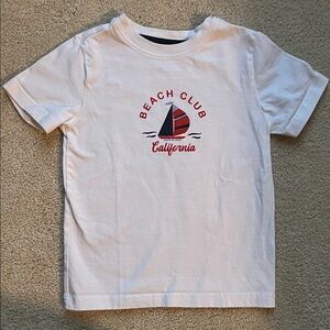 Janie and Jack Beach Club California Kids White T-Shirt